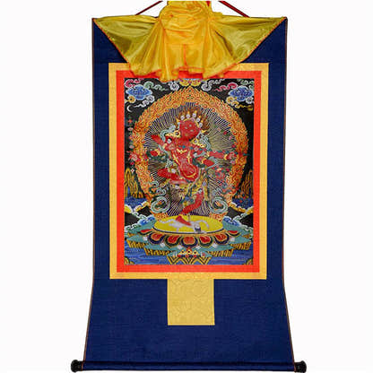 Kurukulla-Mother Buddha Kuru - Tibetan thangka painting, view 10