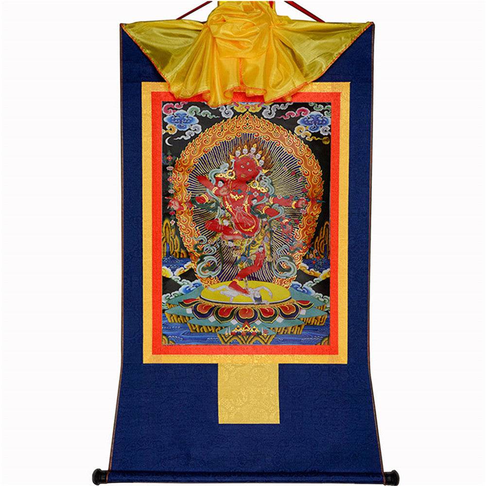 Kurukulla-Mother Buddha Kuru - Tibetan thangka painting, view 10