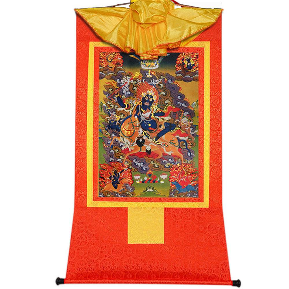 Palden Lhamo-Glorious Goddess - Tibetan thangka painting, view 16