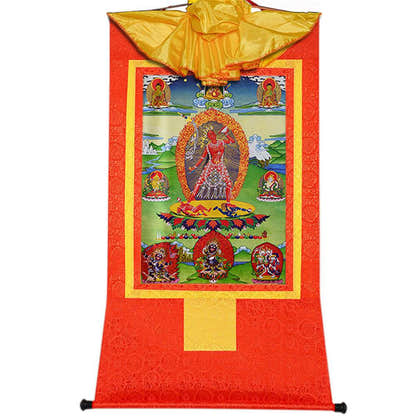 Vajrayogini/Narodakini/Dorje Naljorma/ - Tibetan thangka painting, view 15