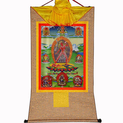 Vajrayogini/Narodakini/Dorje Naljorma/ - Tibetan thangka painting, view 7