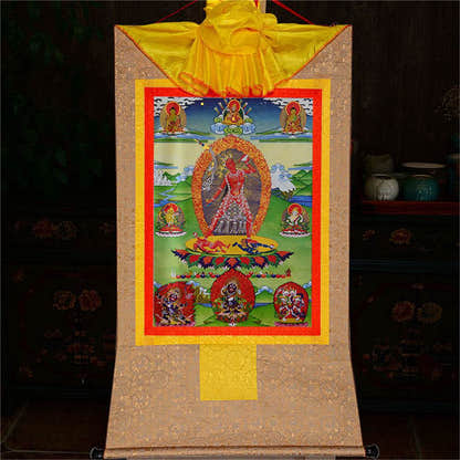 Vajrayogini/Narodakini/Dorje Naljorma/ - Tibetan thangka painting, view 8