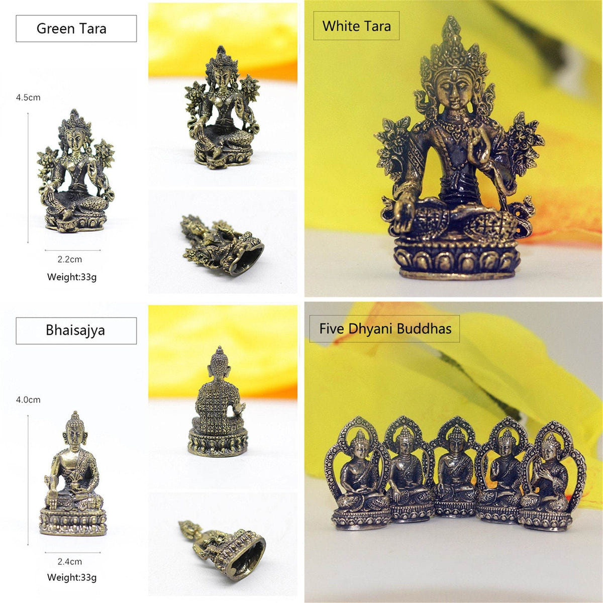 Vajrasattva-Buddha of Wrath - Tibetan Buddhist vajra, view 8