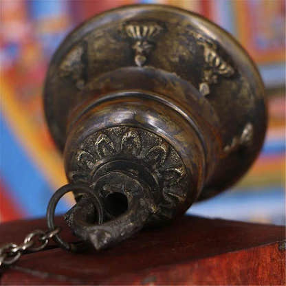 Tibet Wind Chimes - Tibetan Buddhist art, close-up detail