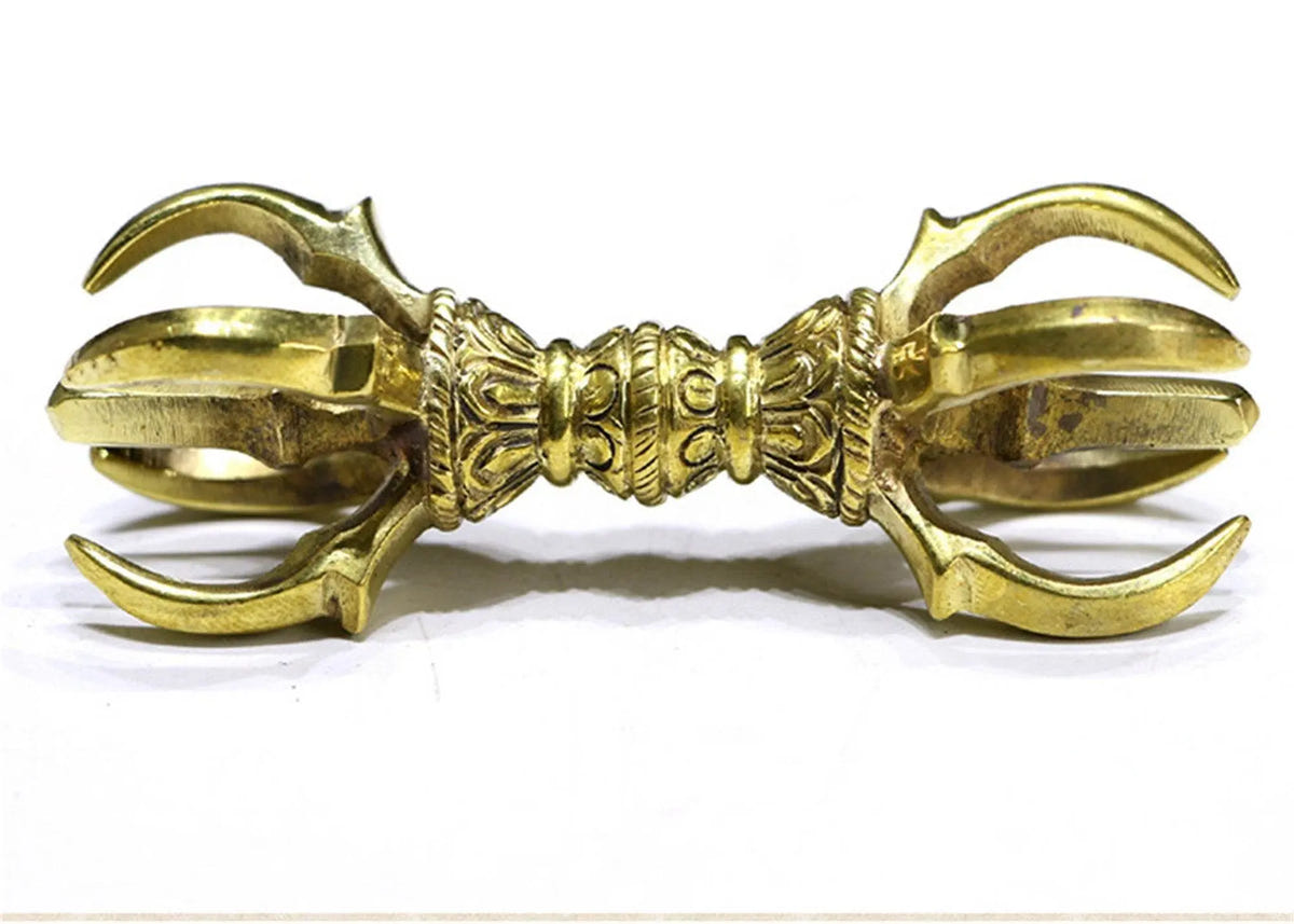 Five Pronged Vajra Dorje - Tibetan Buddhist vajra, view 5