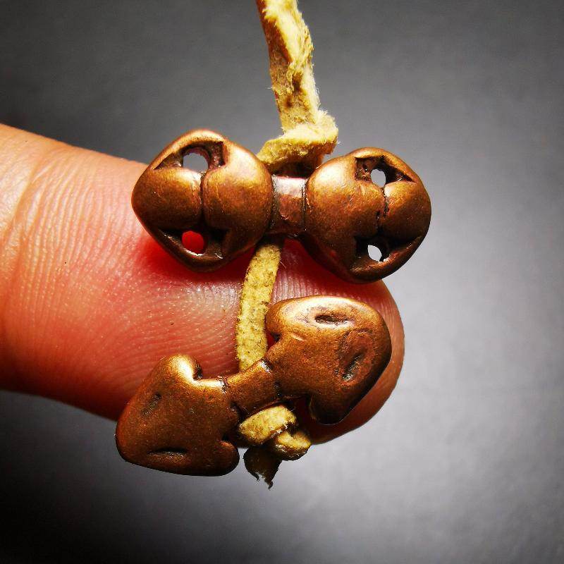 Amulet,Mini Vajra Bead Pendant for Mala Prayer Beads - Tibetan Buddhist mala beads, view 4