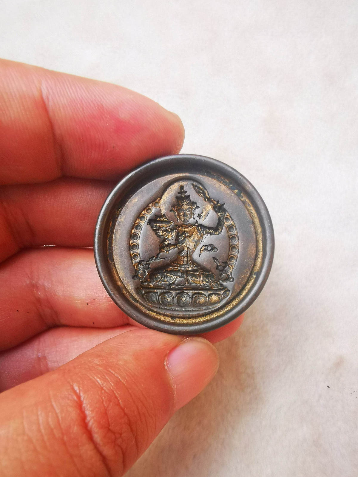 7 Types Small Round Tsa Tsa Mold - Tibetan tsa tsa mold, size reference