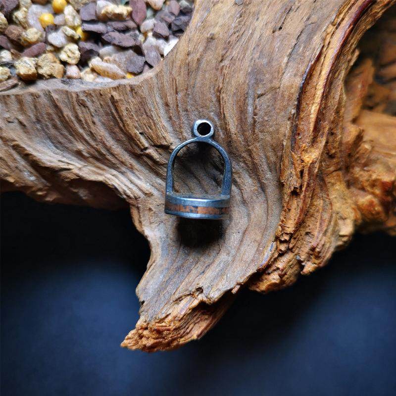 Mala Bead Counter Clip,Stirrup Pendant for Prayer Beads - Tibetan Buddhist mala beads, view 7